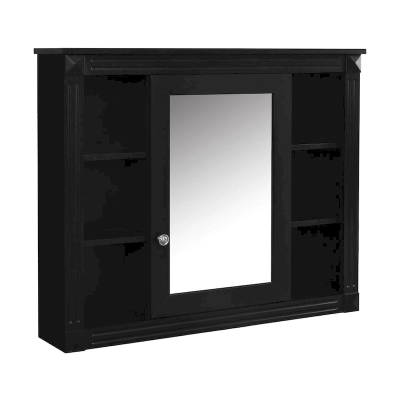 36 Bathroom Vanity with Top Sink, Modern Bathroom Storage Cabinet with 2 Soft Closing Doors, 2 Drawers and Single Sink
