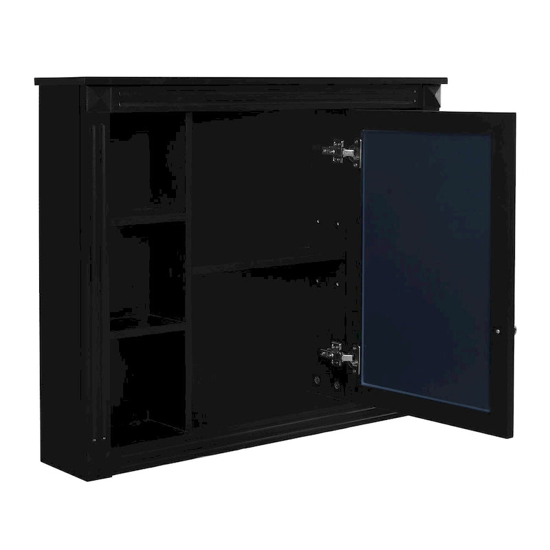 36 Bathroom Vanity with Top Sink, Modern Bathroom Storage Cabinet with 2 Soft Closing Doors, 2 Drawers and Single Sink