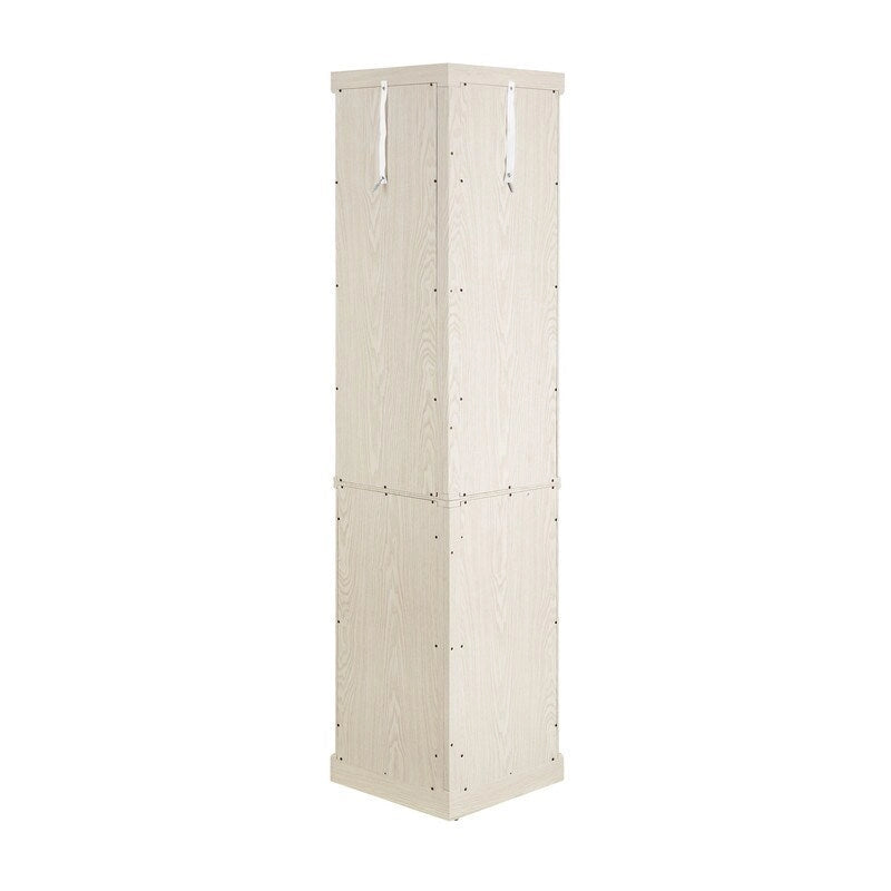 Stylish Corner Display Cabinet with Built-In Lights  Ideal for Showcasing Collectibles, Glassware, or Decor.