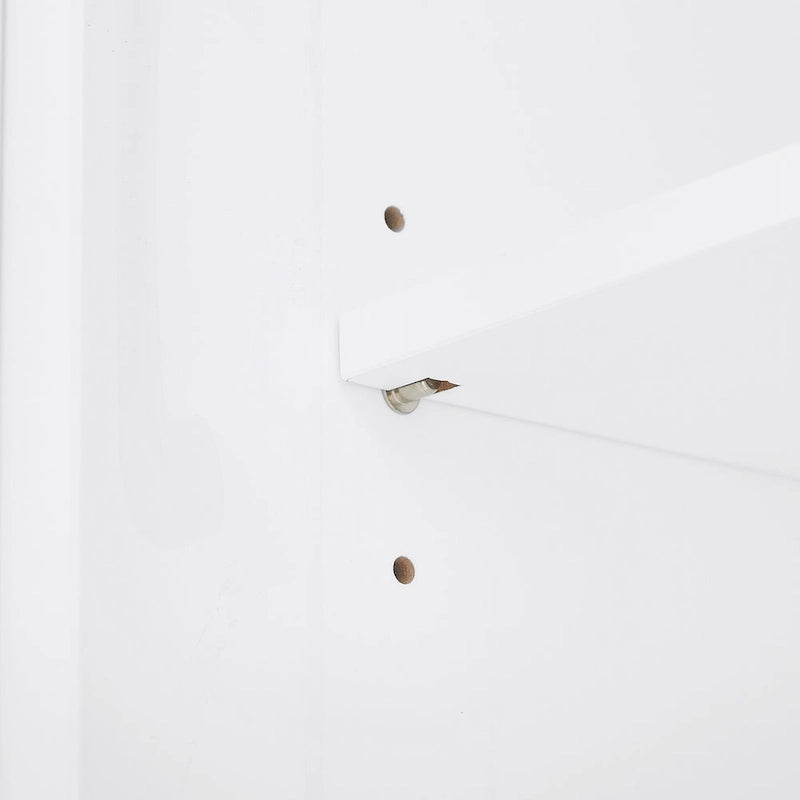Versatile Freestanding Bathroom Cabinet with Adjustable Shelves and Multiple Storage Options