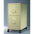 Adjustable File Caddy for Vertical File Cabinets, Black