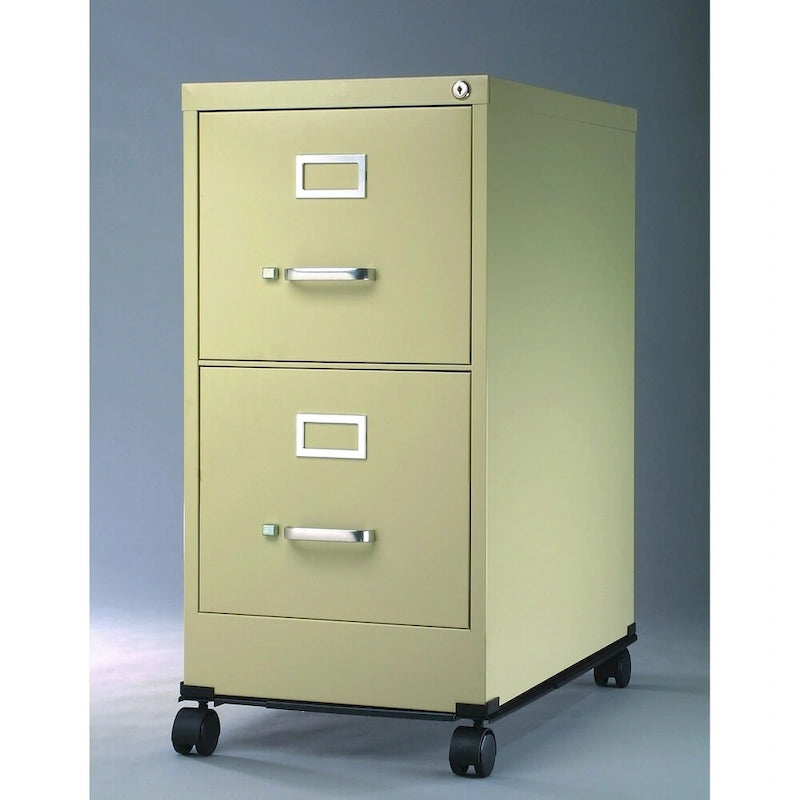 Adjustable File Caddy for Vertical File Cabinets, Black