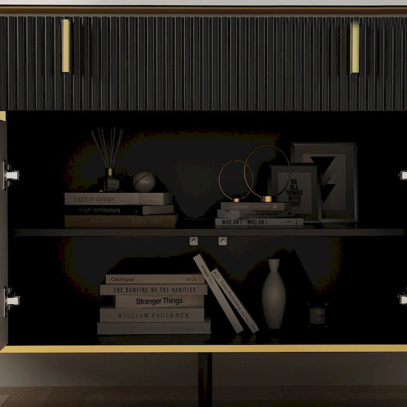 Kitchen Sideboard Accent Storage Cabinet