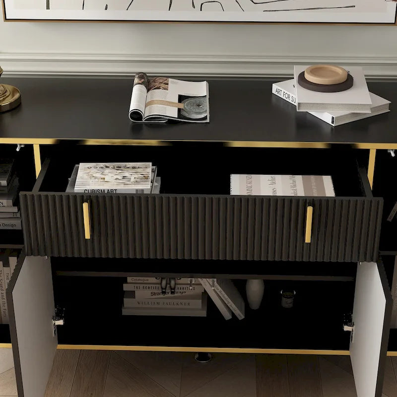 Kitchen Sideboard Accent Storage Cabinet