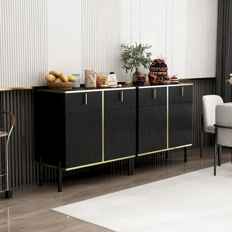 Kitchen Sideboard Accent Storage Cabinet