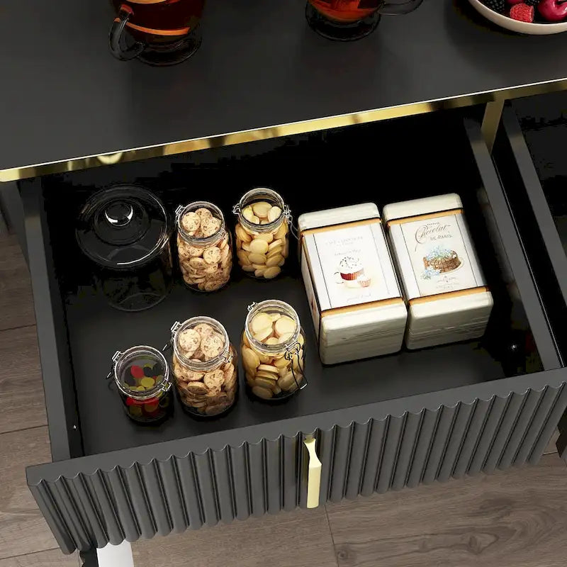Kitchen Sideboard Accent Storage Cabinet