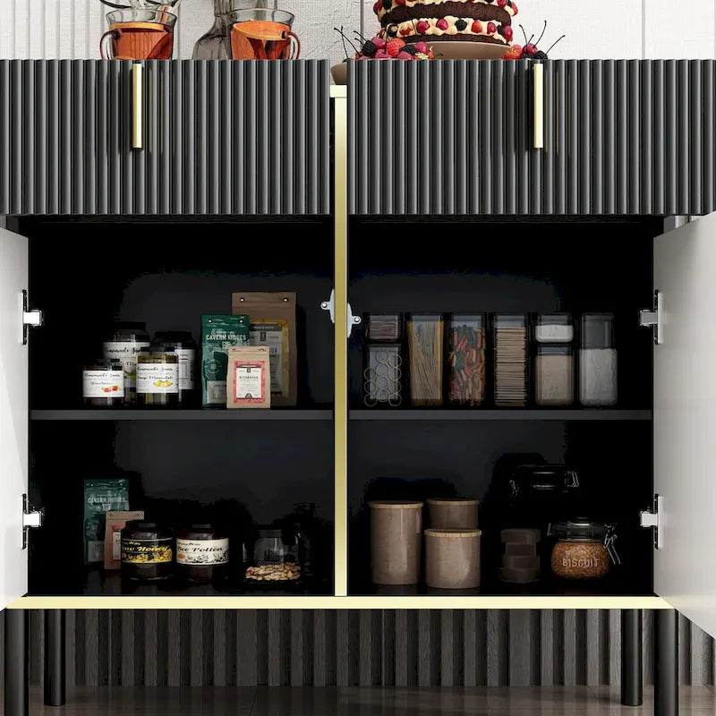 Kitchen Sideboard Accent Storage Cabinet