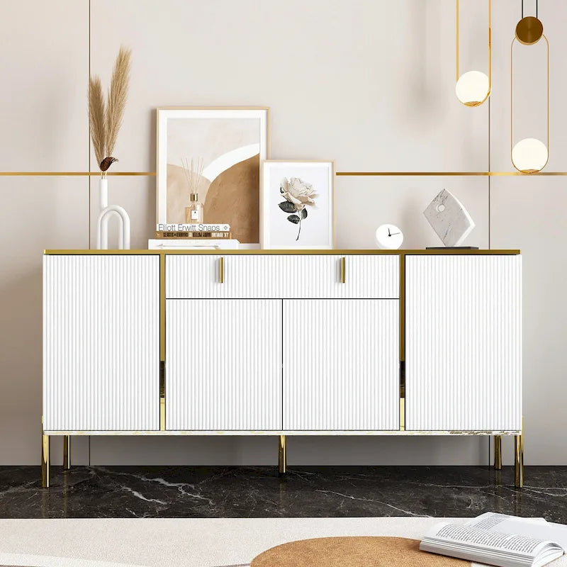 Kitchen Sideboard Accent Storage Cabinet