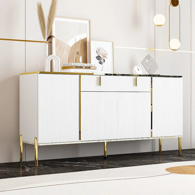 Kitchen Sideboard Accent Storage Cabinet