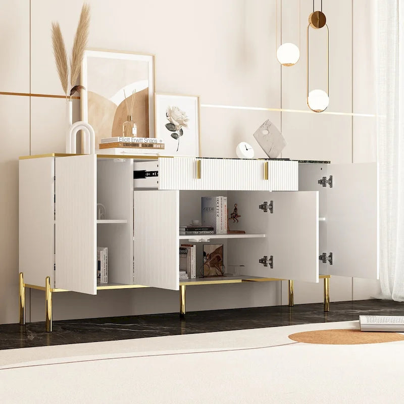 Kitchen Sideboard Accent Storage Cabinet