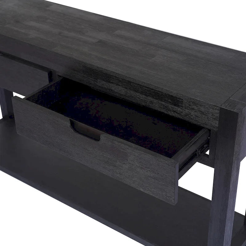 Console Table Entryway Table for Hallway Living Room with 2 Drawers and 1 Shelf