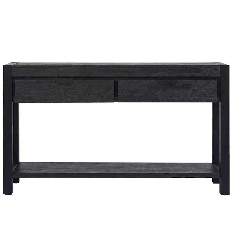 Console Table Entryway Table for Hallway Living Room with 2 Drawers and 1 Shelf