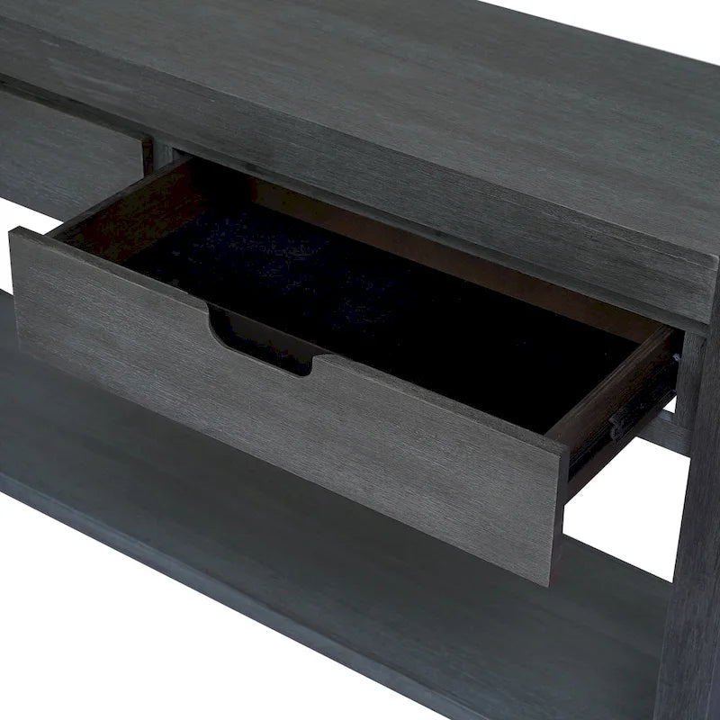 Console Table Entryway Table for Hallway Living Room with 2 Drawers and 1 Shelf