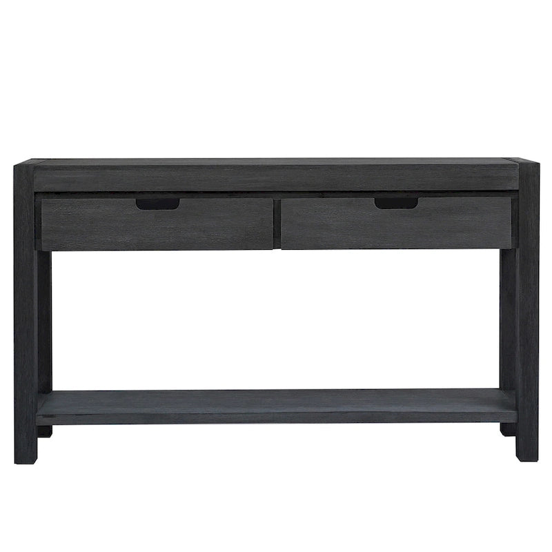 Console Table Entryway Table for Hallway Living Room with 2 Drawers and 1 Shelf