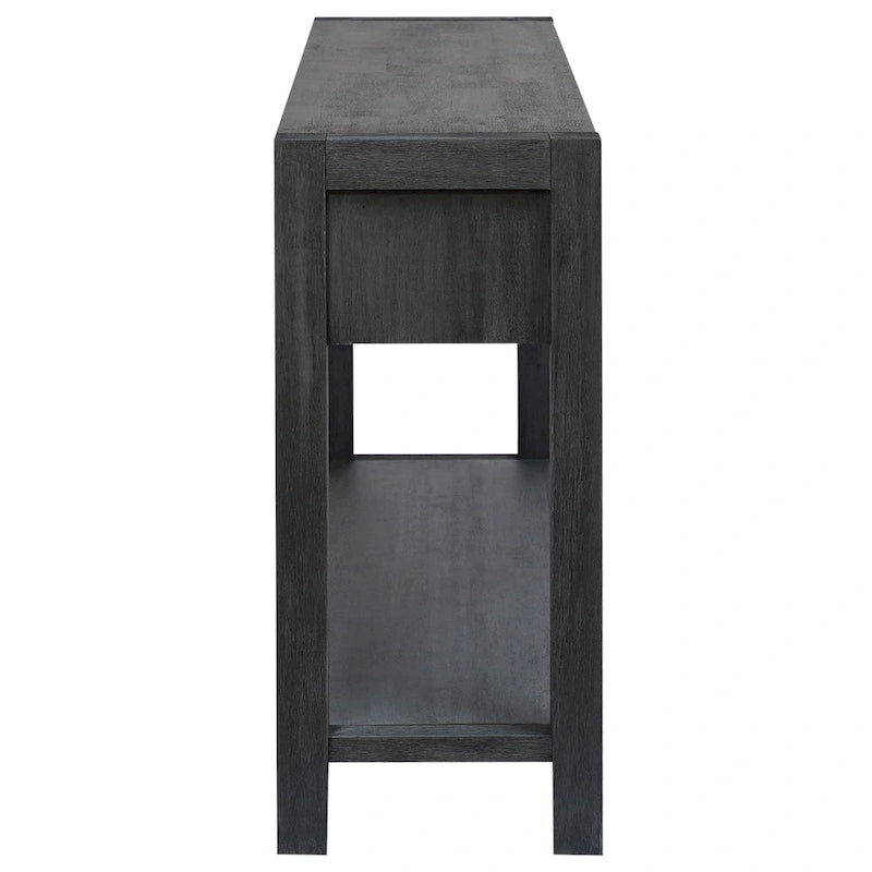 Console Table Entryway Table for Hallway Living Room with 2 Drawers and 1 Shelf
