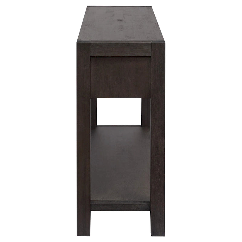 Console Table Entryway Table for Hallway Living Room with 2 Drawers and 1 Shelf