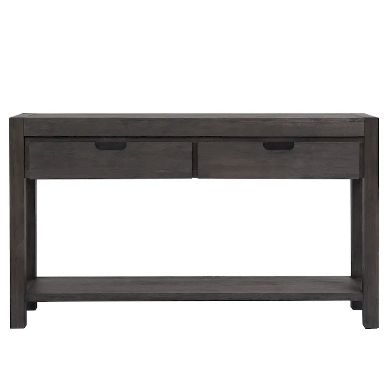 Console Table Entryway Table for Hallway Living Room with 2 Drawers and 1 Shelf