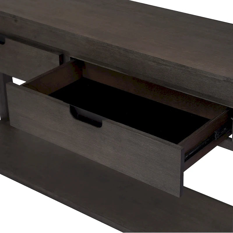 Console Table Entryway Table for Hallway Living Room with 2 Drawers and 1 Shelf