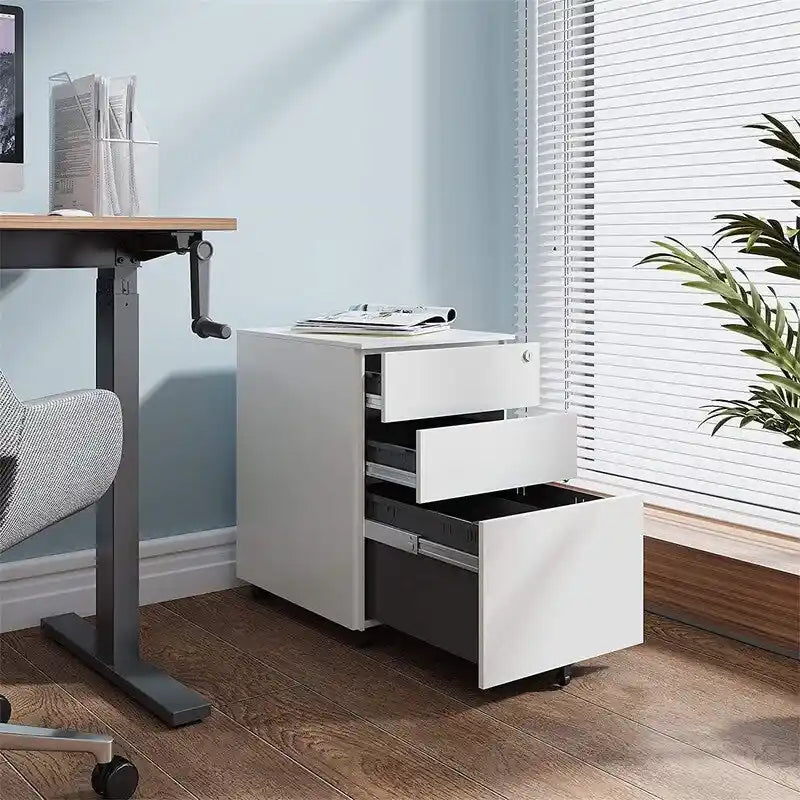 3 Drawer Rolling Pedestal Under Desk