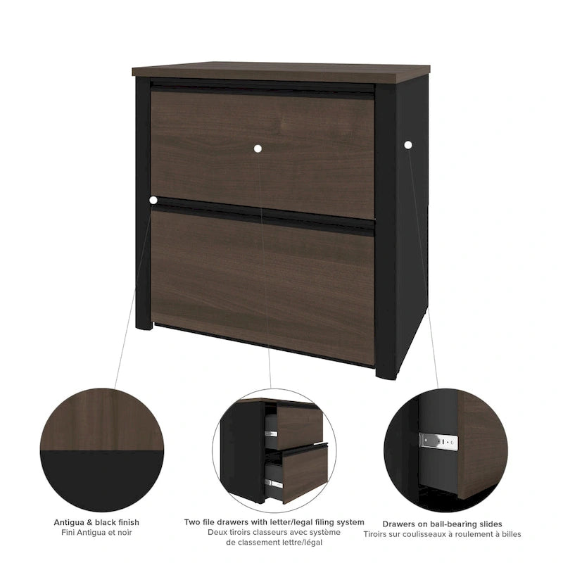 31" 2-Drawer Lateral File Cabinet