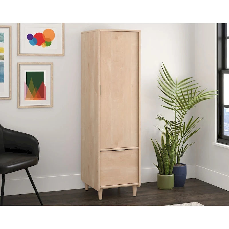 Vertical Storage Cabinet with File Drawer