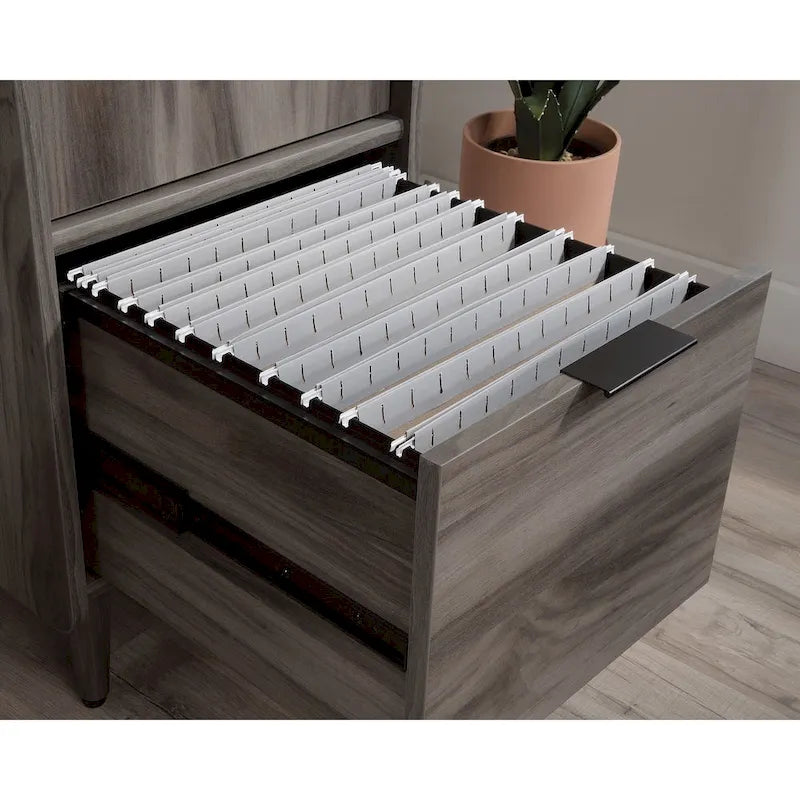Vertical Storage Cabinet with File Drawer