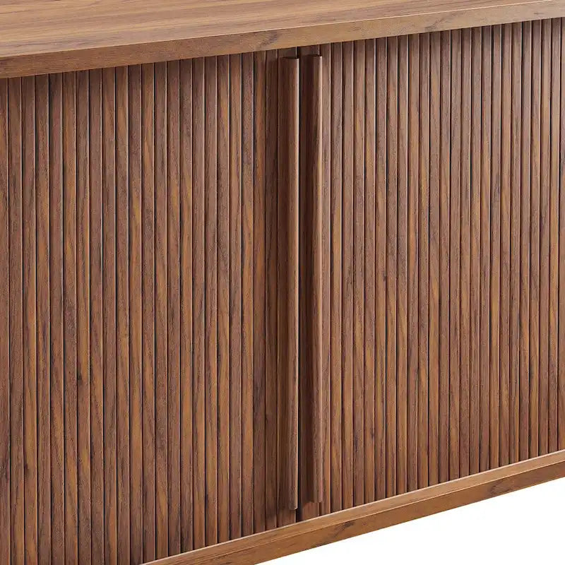 63" Curved Fluted Sideboard