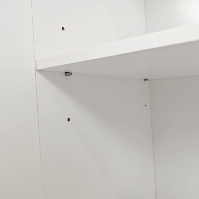 Modern Stylish Sideboard Buffets 4-Door Intaglio Storage Cabinet