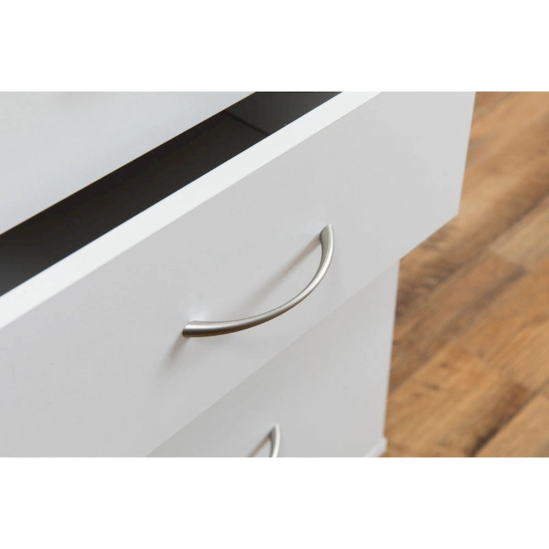 Mobile File Organizer Cabinet with 3 Drawers and Rolling Casters - Perfect for Home Office and Workspace - Fits Under Desk