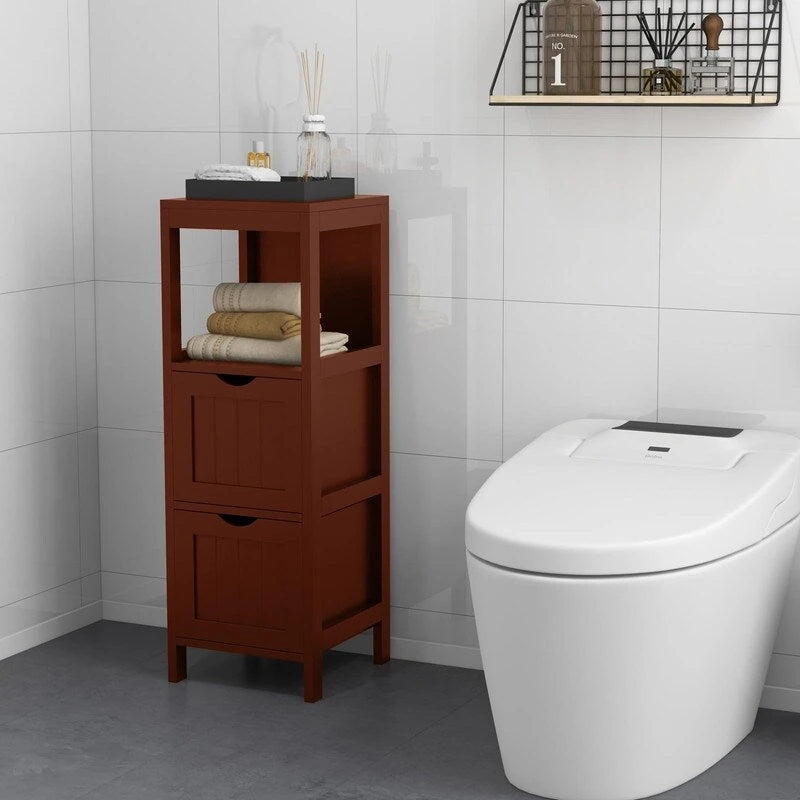 Bathroom Organizers and Storage Cabinet - 12D x 12W x 35H