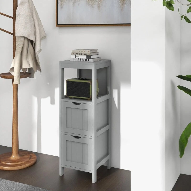 Bathroom Organizers and Storage Cabinet - 12D x 12W x 35H
