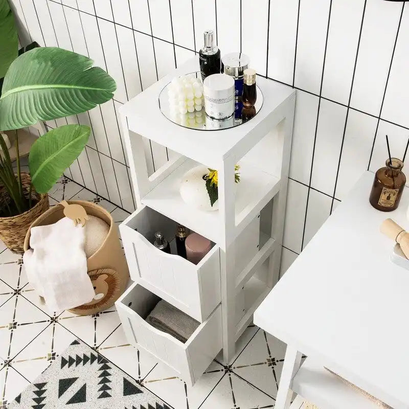Bathroom Organizers and Storage Cabinet - 12D x 12W x 35H