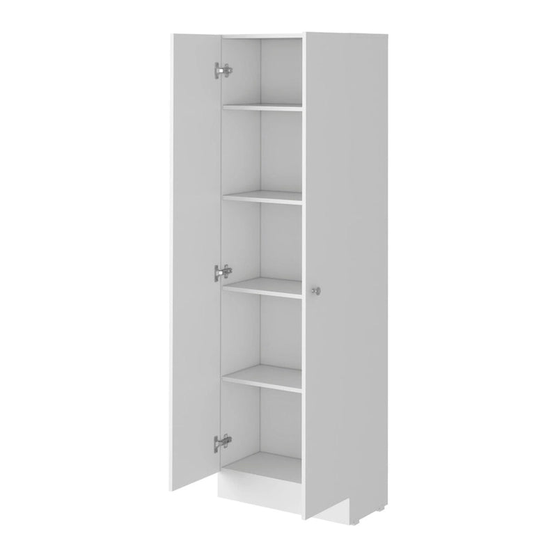 23.6 in. W x 71.1 in. H Freestanding Linen Cabinet with 5 Shelves