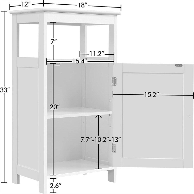 Bathroom Free Standing Storage