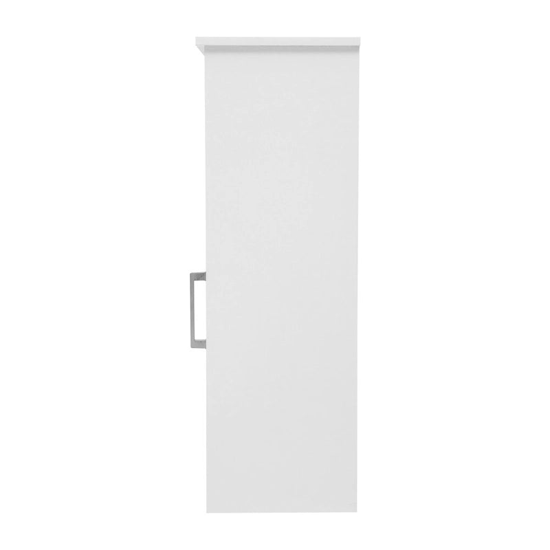 Modern Bathroom Storage Cabinet with Magnetic Close Door and 3 Shelves
