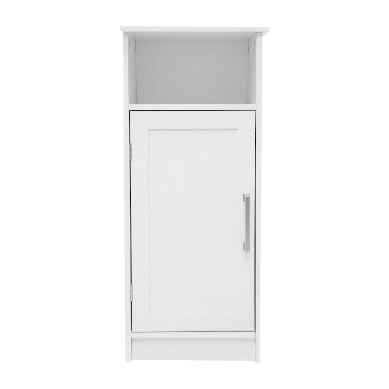 Modern Bathroom Storage Cabinet with Magnetic Close Door and 3 Shelves