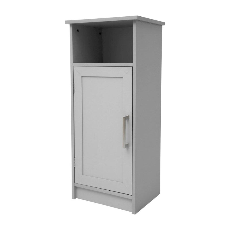Modern Bathroom Storage Cabinet with Magnetic Close Door and 3 Shelves