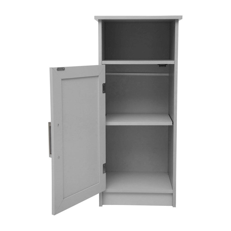 Modern Bathroom Storage Cabinet with Magnetic Close Door and 3 Shelves