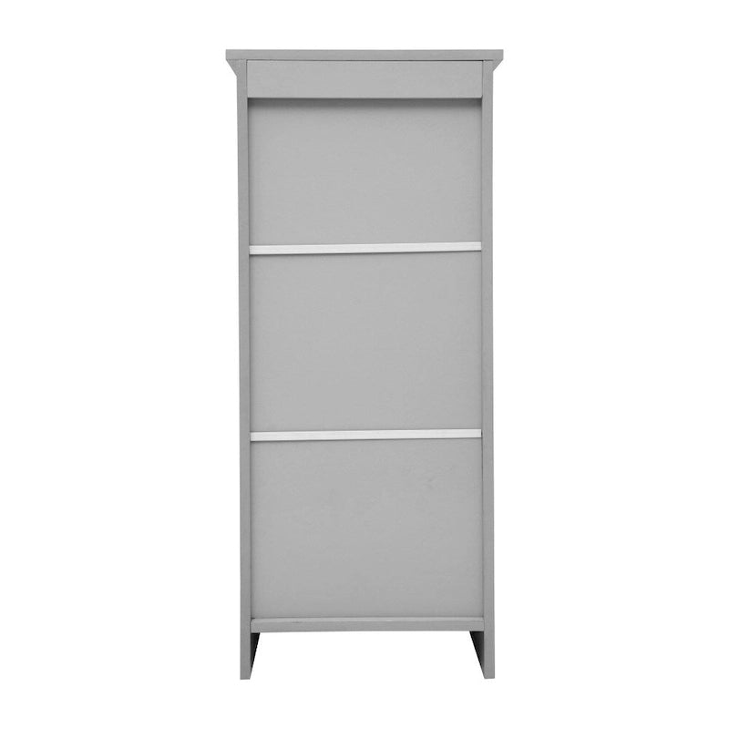 Modern Bathroom Storage Cabinet with Magnetic Close Door and 3 Shelves